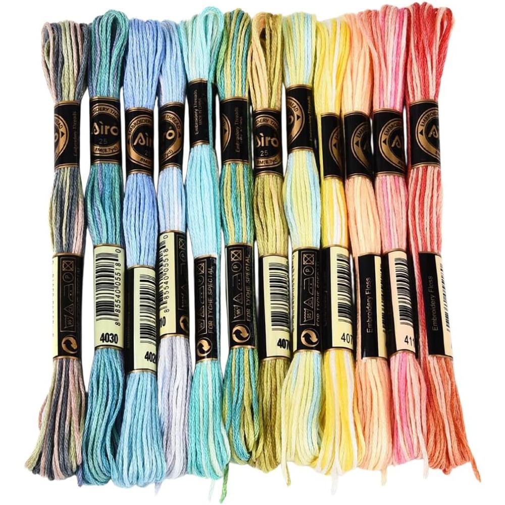 Embroidery Bracelet - 12 Hilos de 105 Yardas, 6