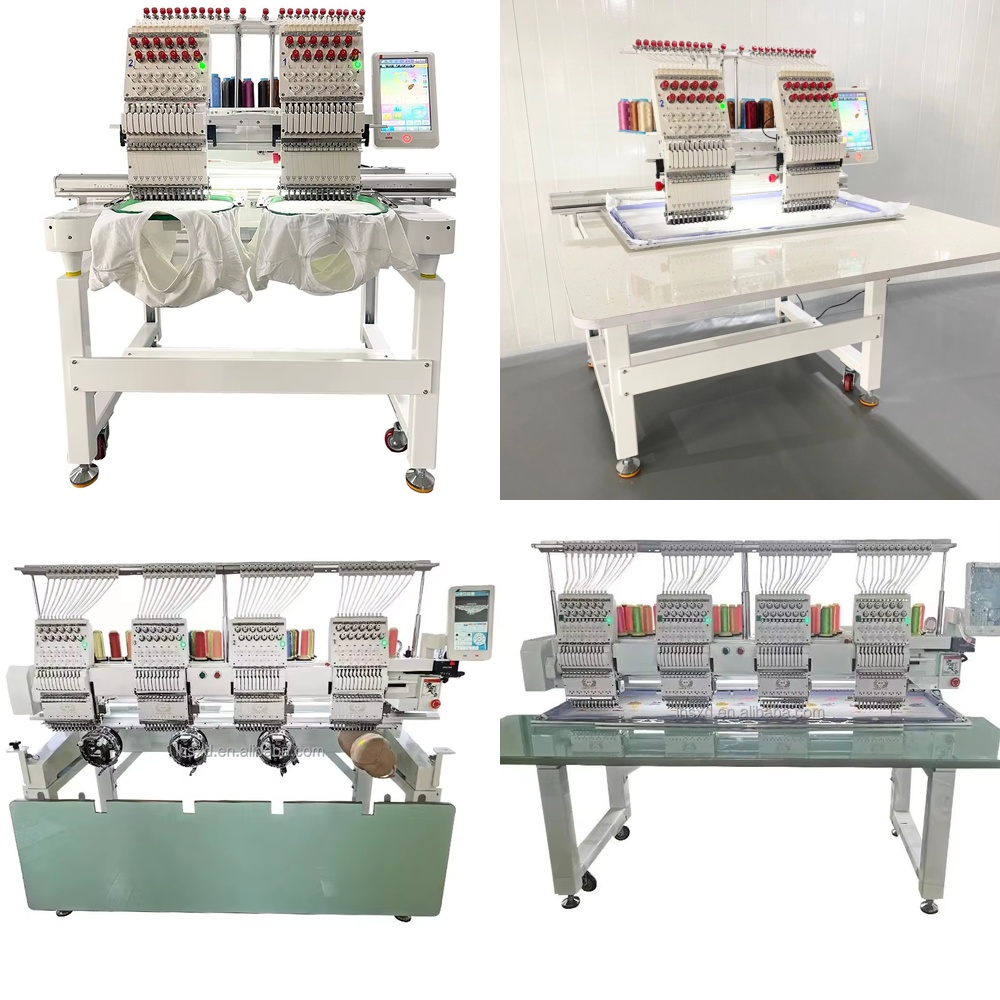 Embroidery Machine Computerized - Máquina de Bordar Computarizada de Alta