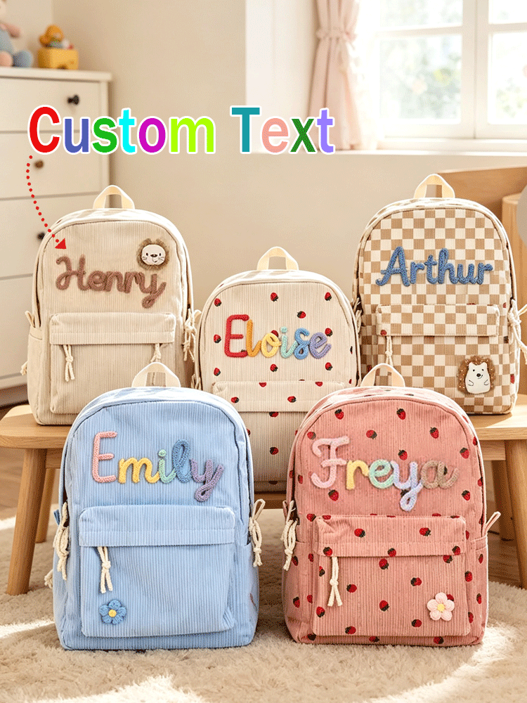 Embroidery Motif - [Personalizado] Mochila personalizada para el regreso