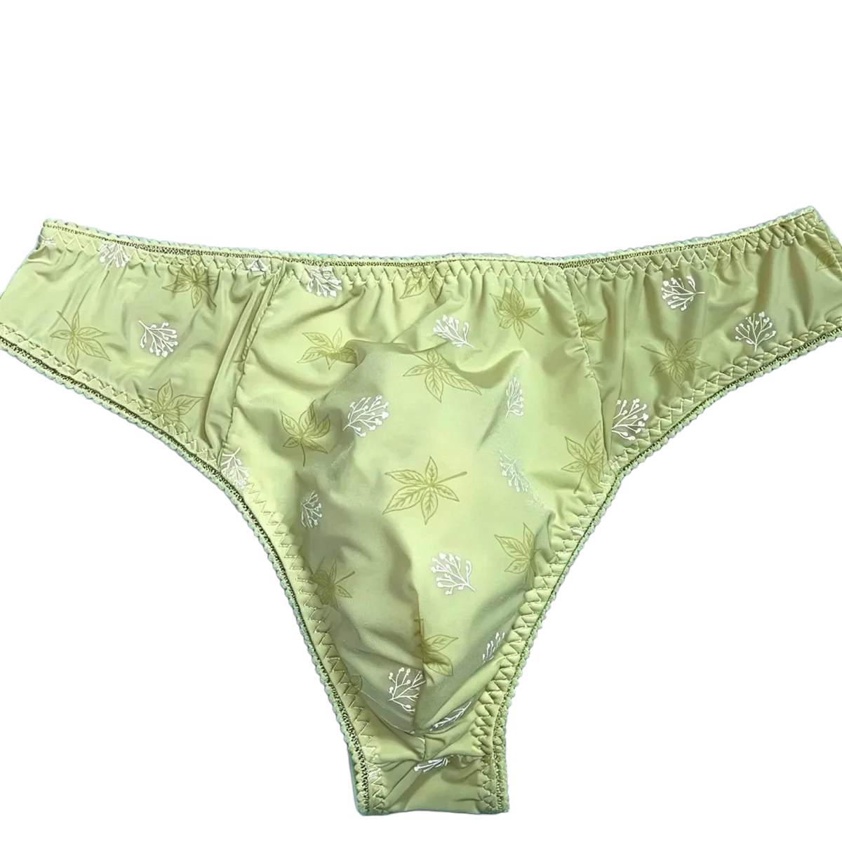 Embroidery Lace - Calzoncillos de encaje bordados a mano