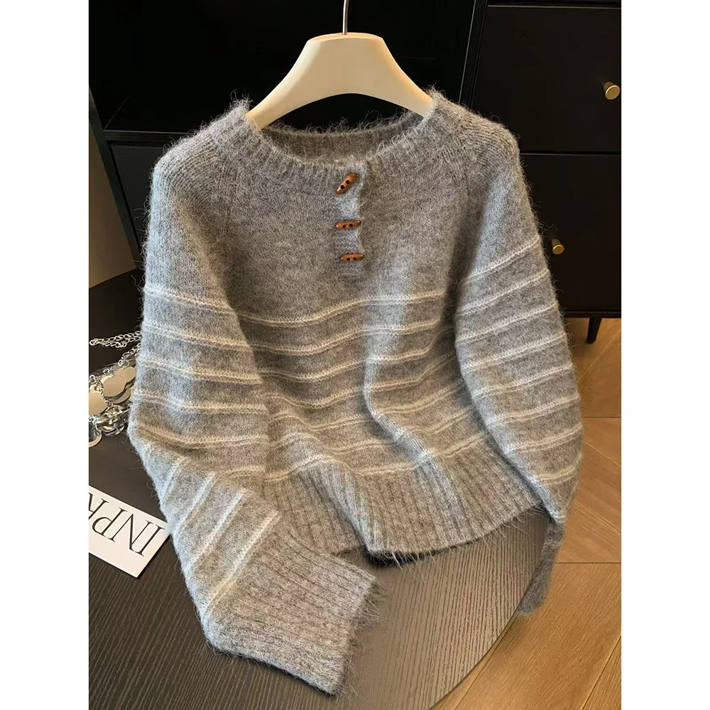 Embroidery Origin - Suéter de Lana y Cachemira a