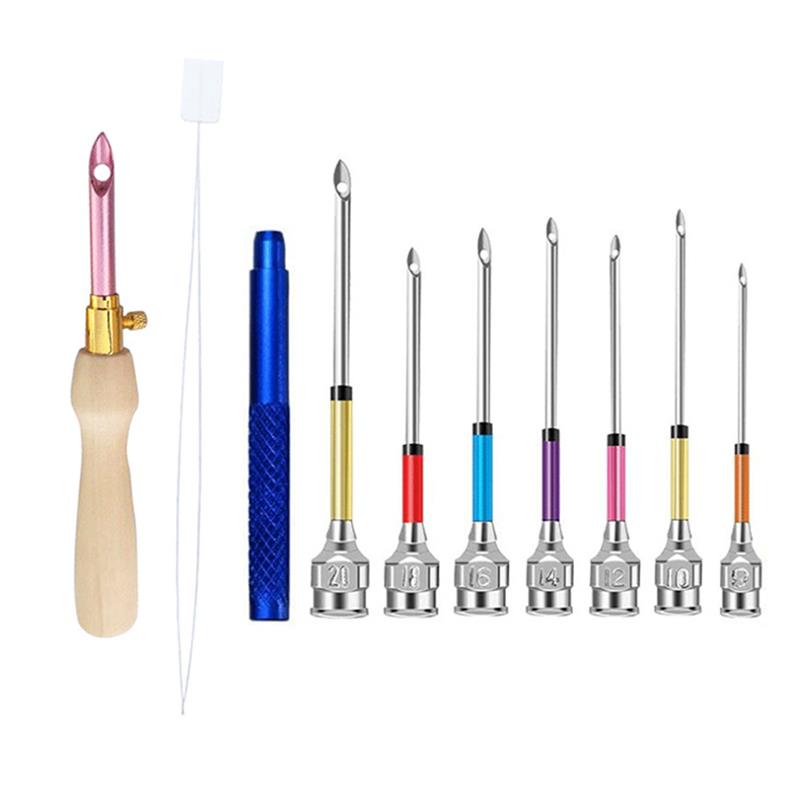 Punch Needle Handle - Kit de herramientas de punzón para