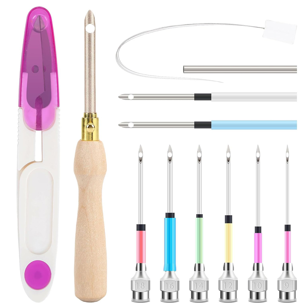Punch Needle Handle - Kit de agujas de perforación de