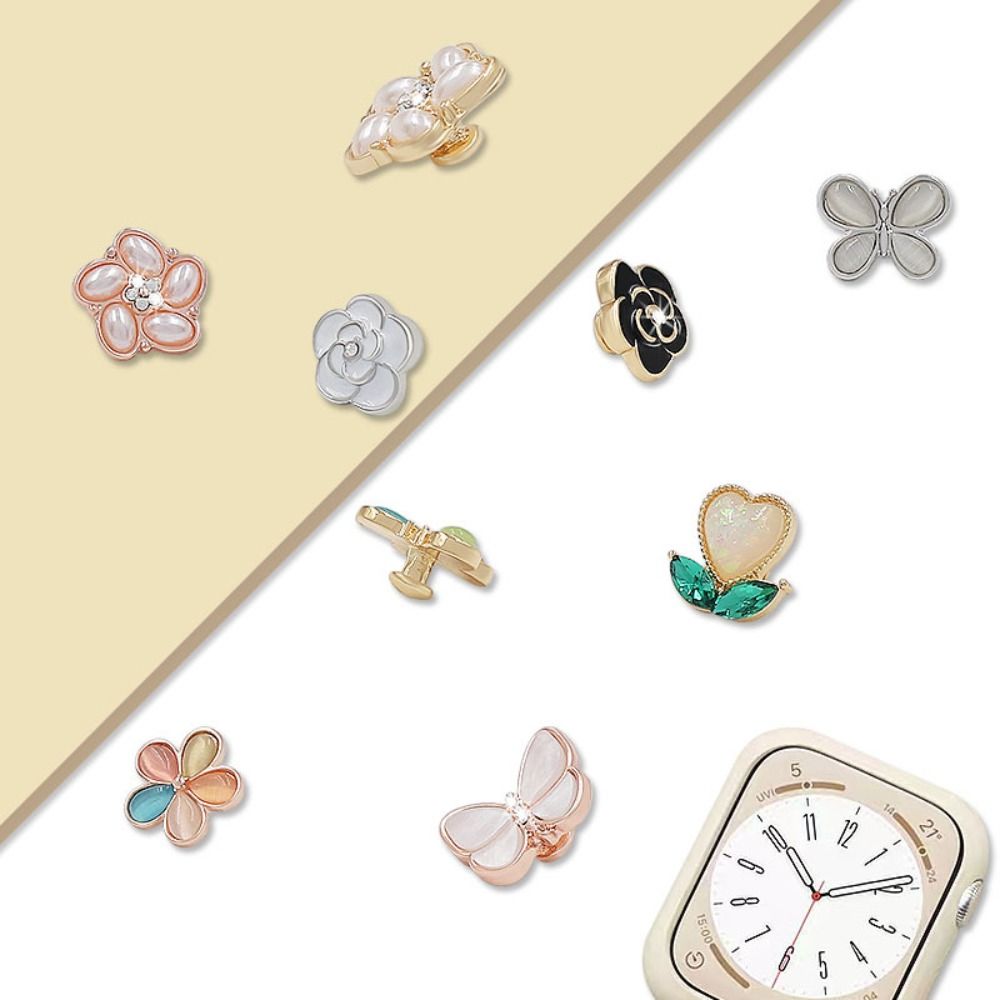 Embroidery Bracelet - Correa de reloj de diamantes con