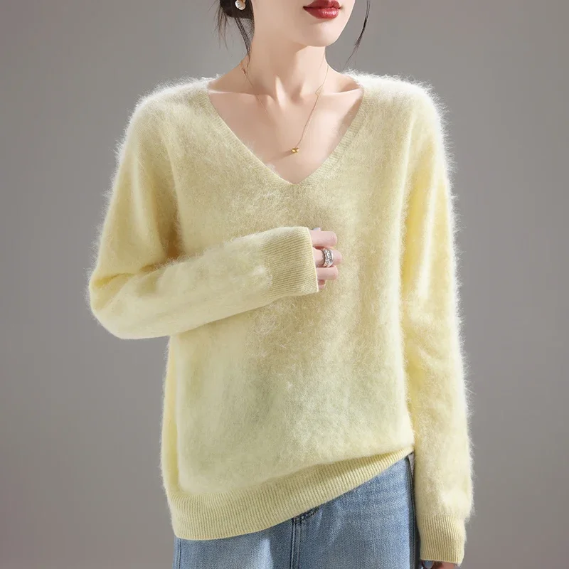 Embroidery Origin - Suéter de Lana Merino 100% para