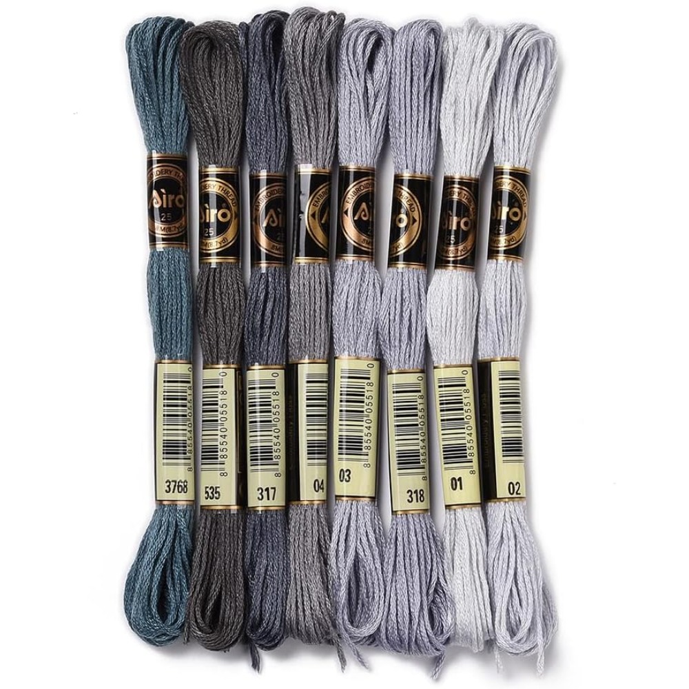 Embroidery Bracelet - 8 ovillos, 70 yardas, pulseras de