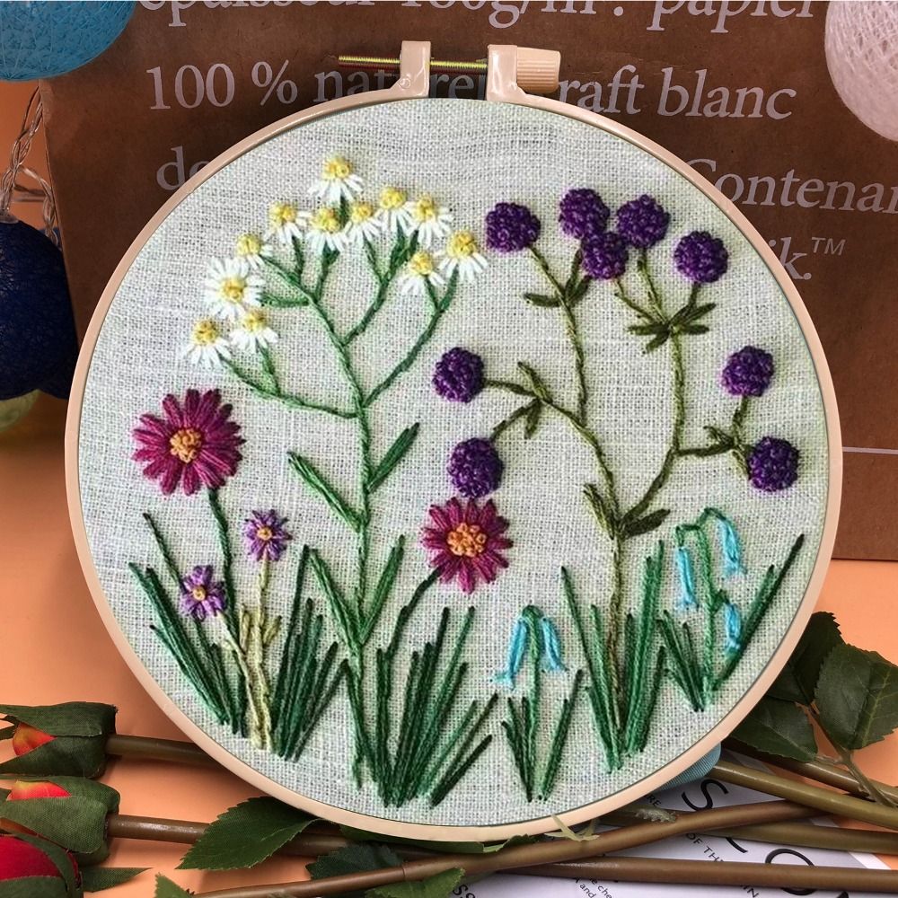 Embroidery X Pattern - Kits de bordado DIY con patrón