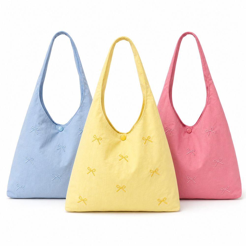Embroidery Bag - Nuevo bolso de mano de gran