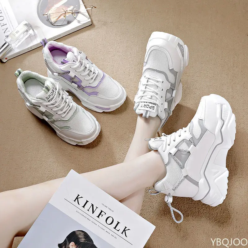 Embroidery Cotton - Zapatos de Mujer con Plataforma y