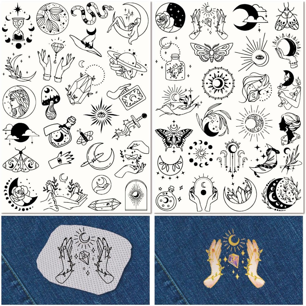 Embroidery Motif - Estabilizadores de bordado Soluble en agua,