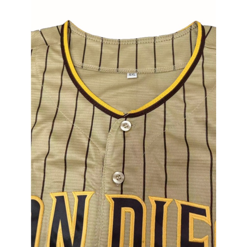 Camiseta de béisbol bordada co - Embroidery Jersey reseña y precio