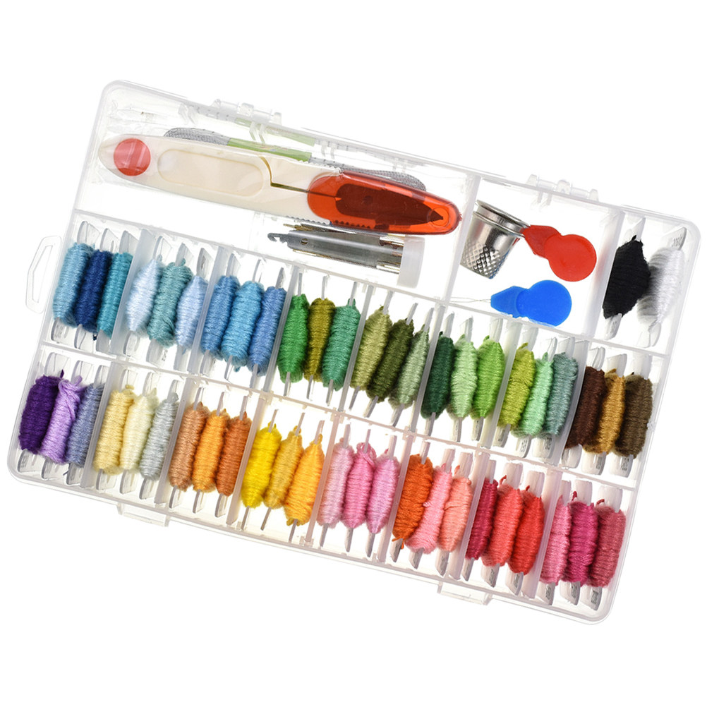 Kit de Bordado Surtido de 50 P - Embroidery Kit reseña y precio