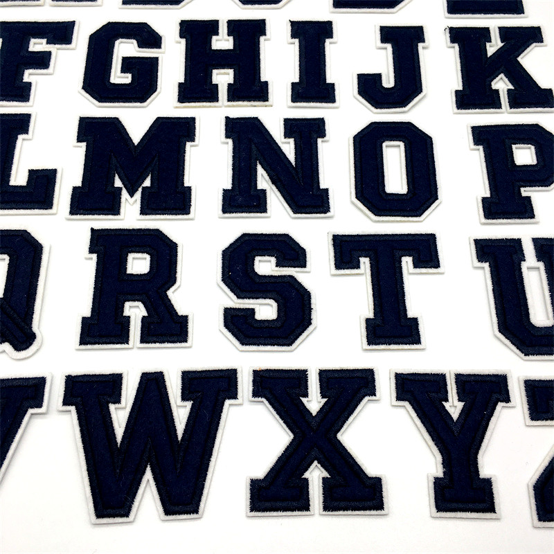 Parches bordados con letras az - Embroidery Converse reseña y precio