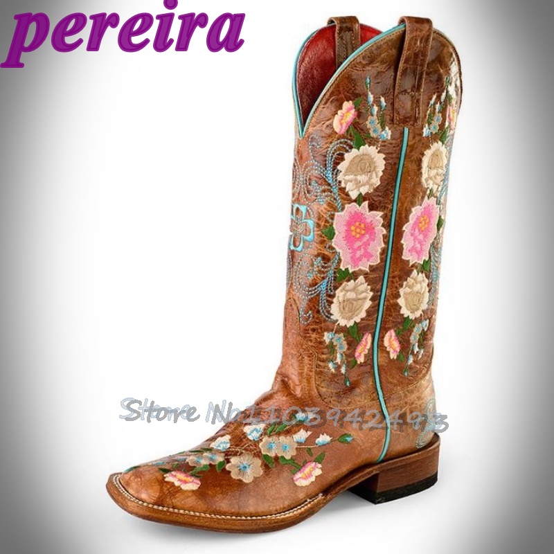 Botas de flores bordadas, Bota - Embroidery Flower reseña y precio
