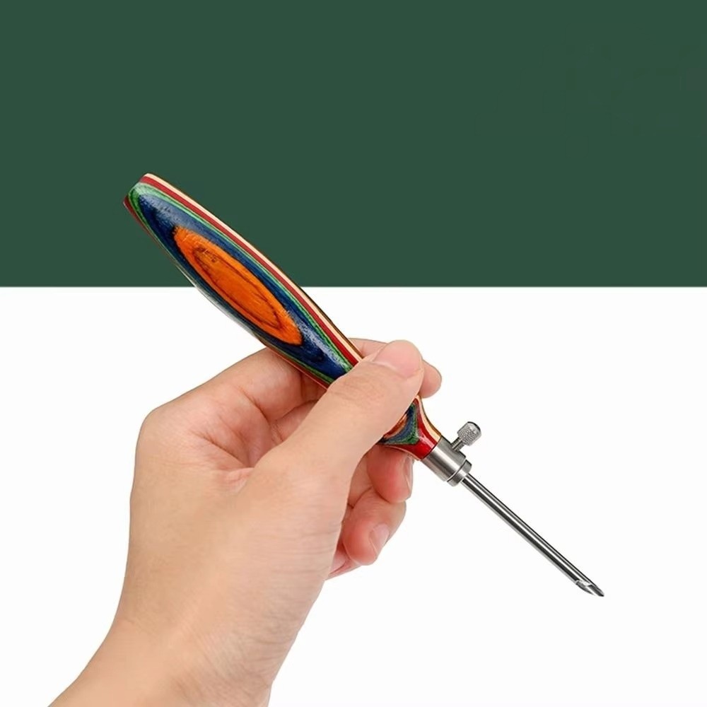 Juego de agujas perforadoras d - Punch Needle Handle reseña y precio