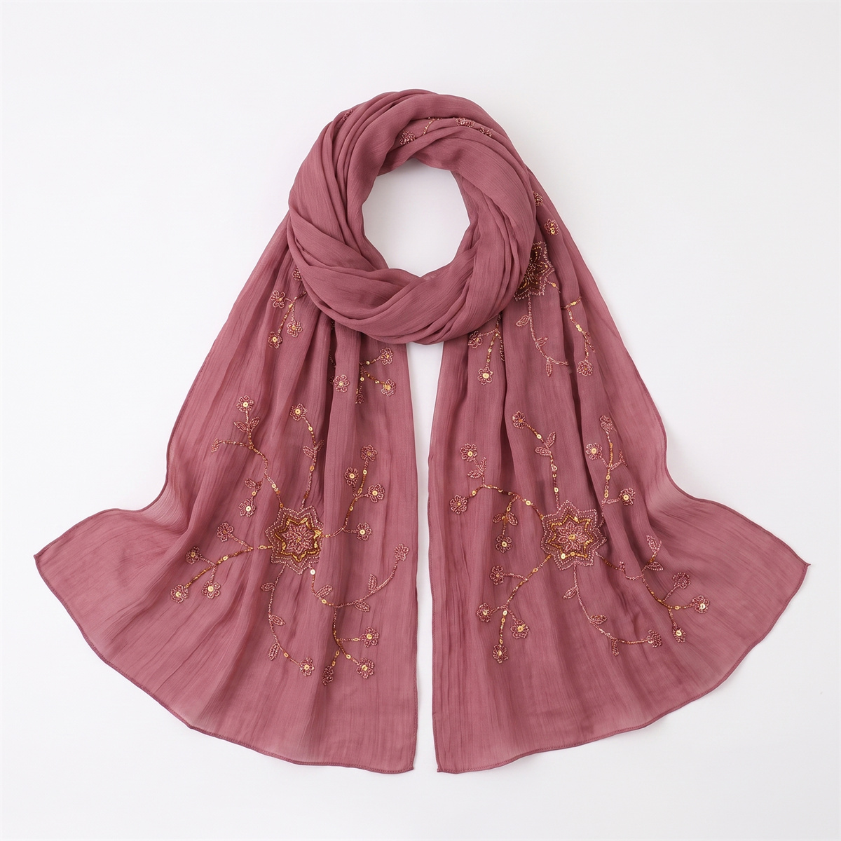 Pañuelo Hijab de Moda con Bord - Embroidery Hijab reseña y precio