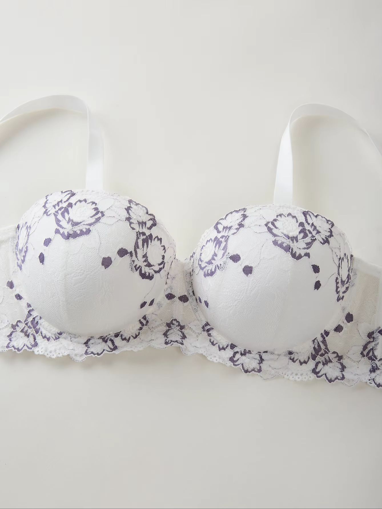 Sujetador de encaje y bordado  - Embroidery Lace reseña y precio