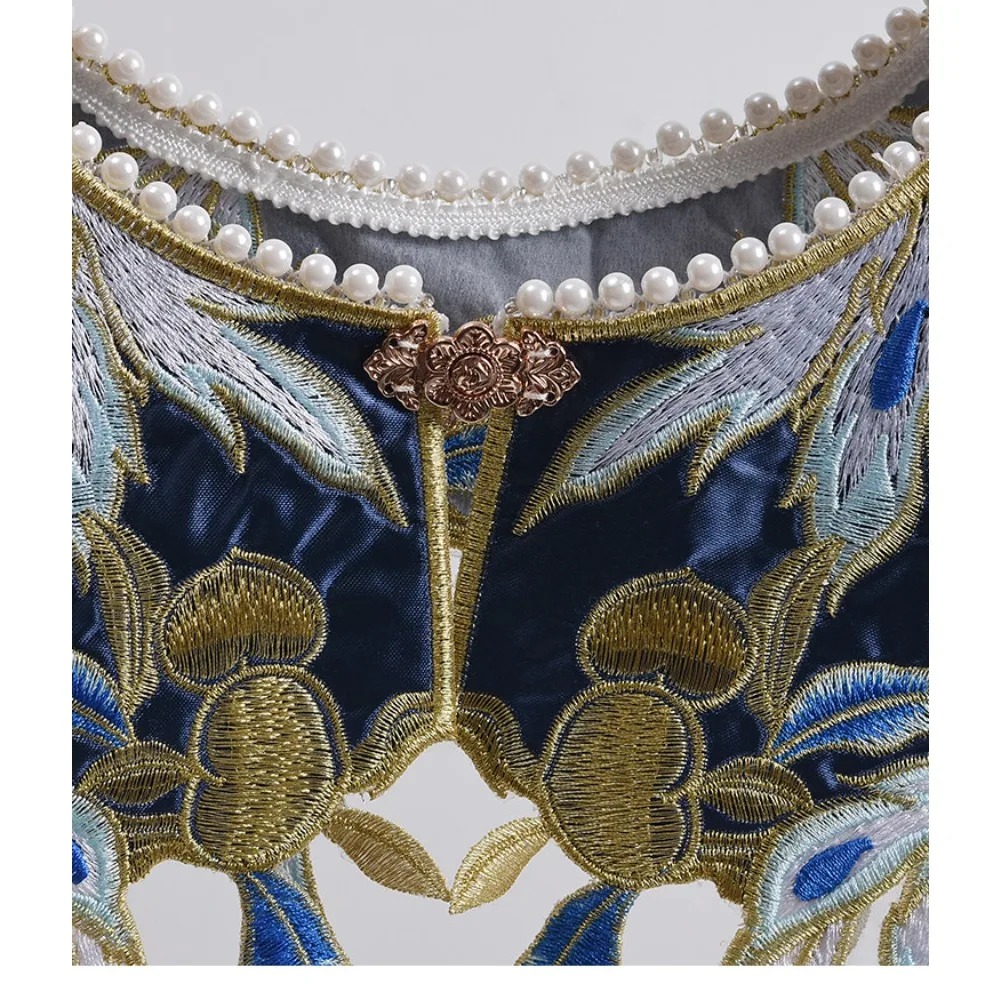 Qipao Vintage para mujer, ropa - Embroidery Shawl reseña y precio