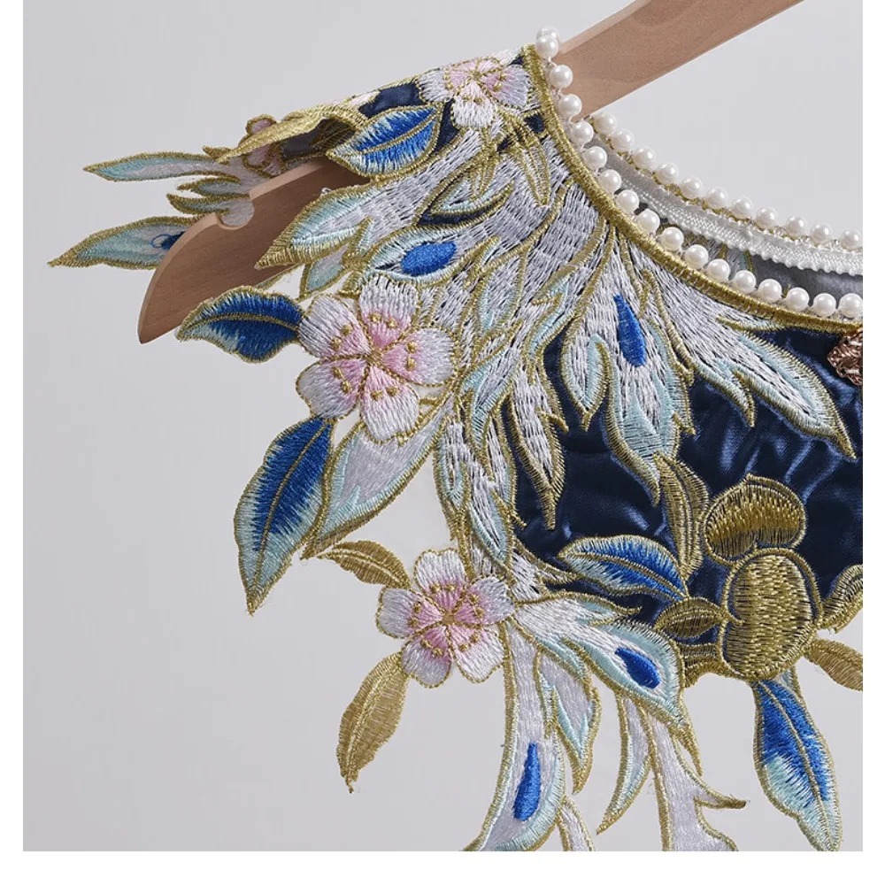 Qipao Vintage para mujer, ropa - Embroidery Shawl reseña y precio
