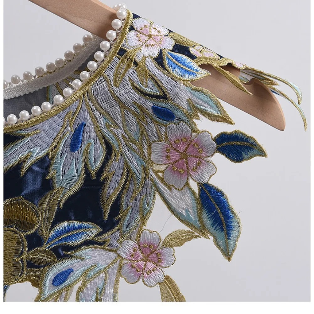 Qipao Vintage para mujer, ropa - Embroidery Shawl reseña y precio
