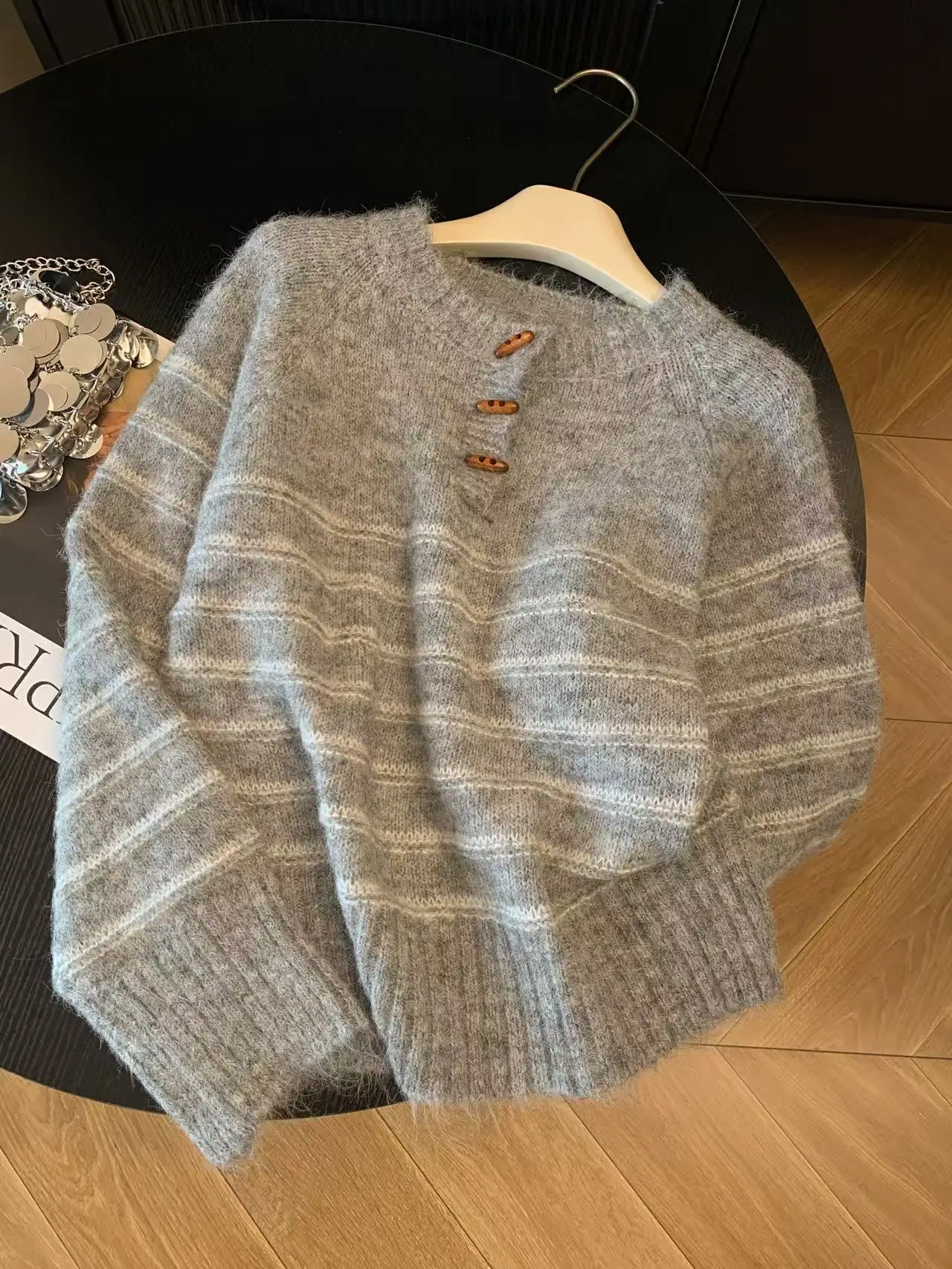 Suéter de Lana y Cachemira a R - Embroidery Origin reseña y precio
