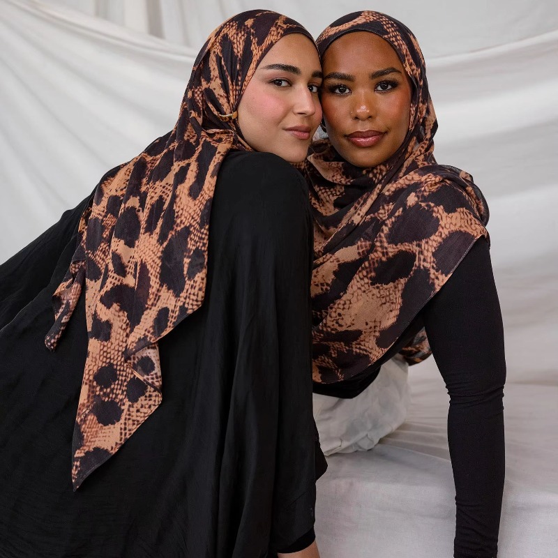 Nuevo Hiyab Modal con Estampad - Embroidery Hijab reseña y precio