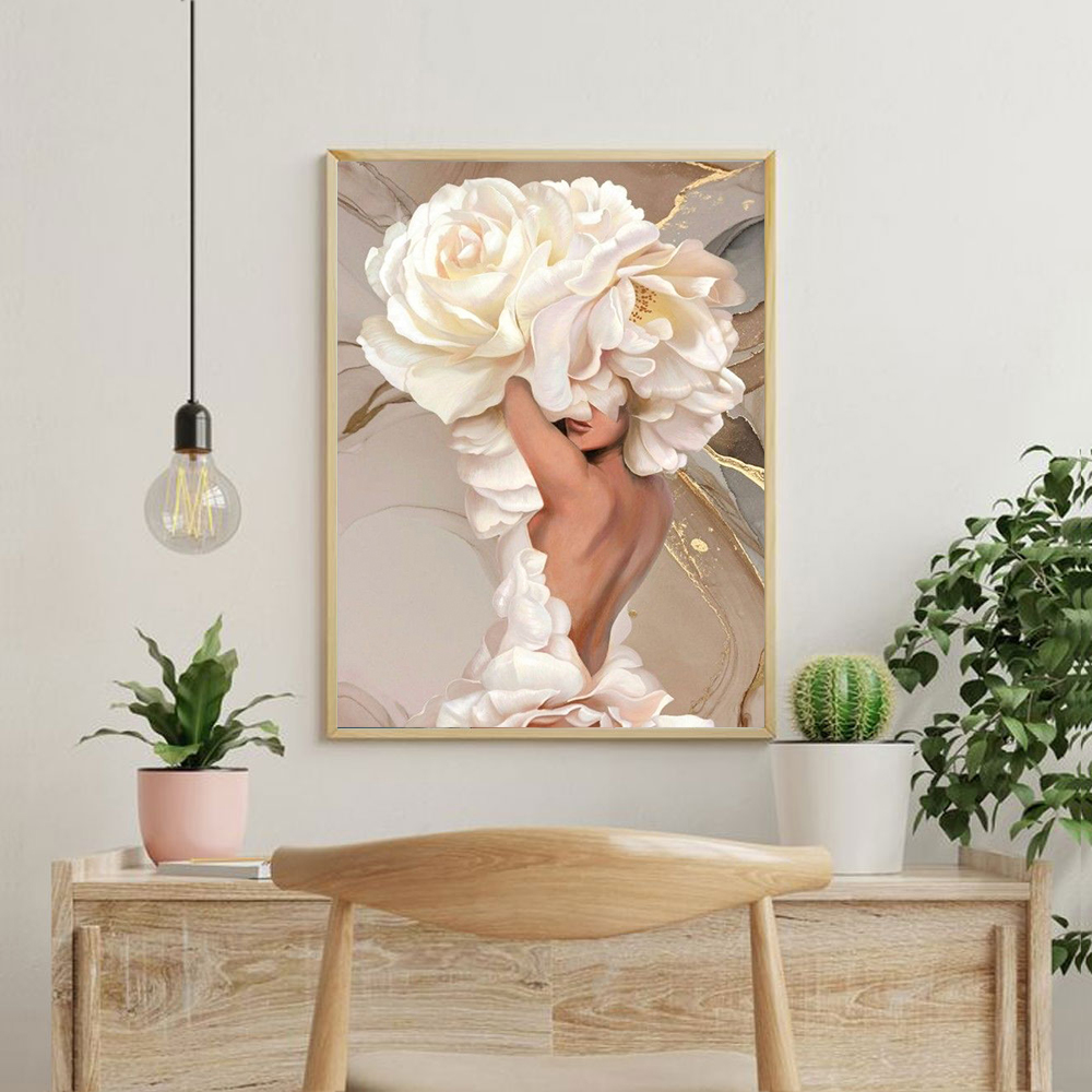 Bordado de diamantes nuevo 202 - Embroidery Flower reseña y precio