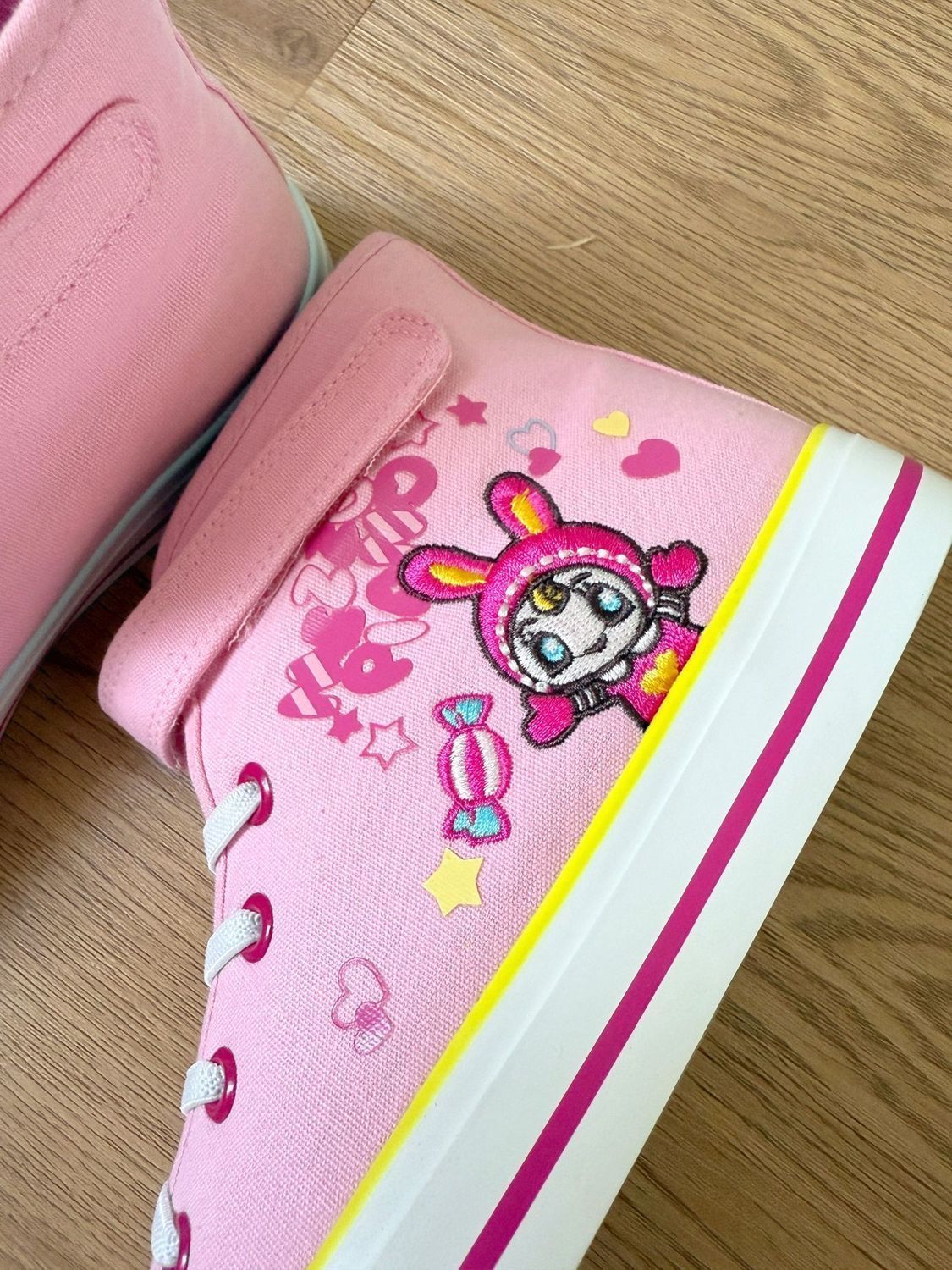 Zapatillas de Lona Rosas Linda - Embroidery Lace reseña y precio