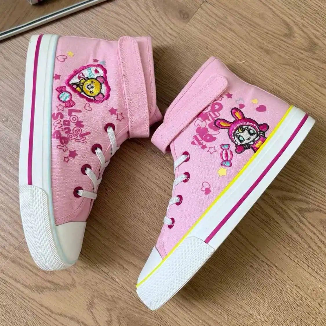 Zapatillas de Lona Rosas Linda - Embroidery Lace reseña y precio