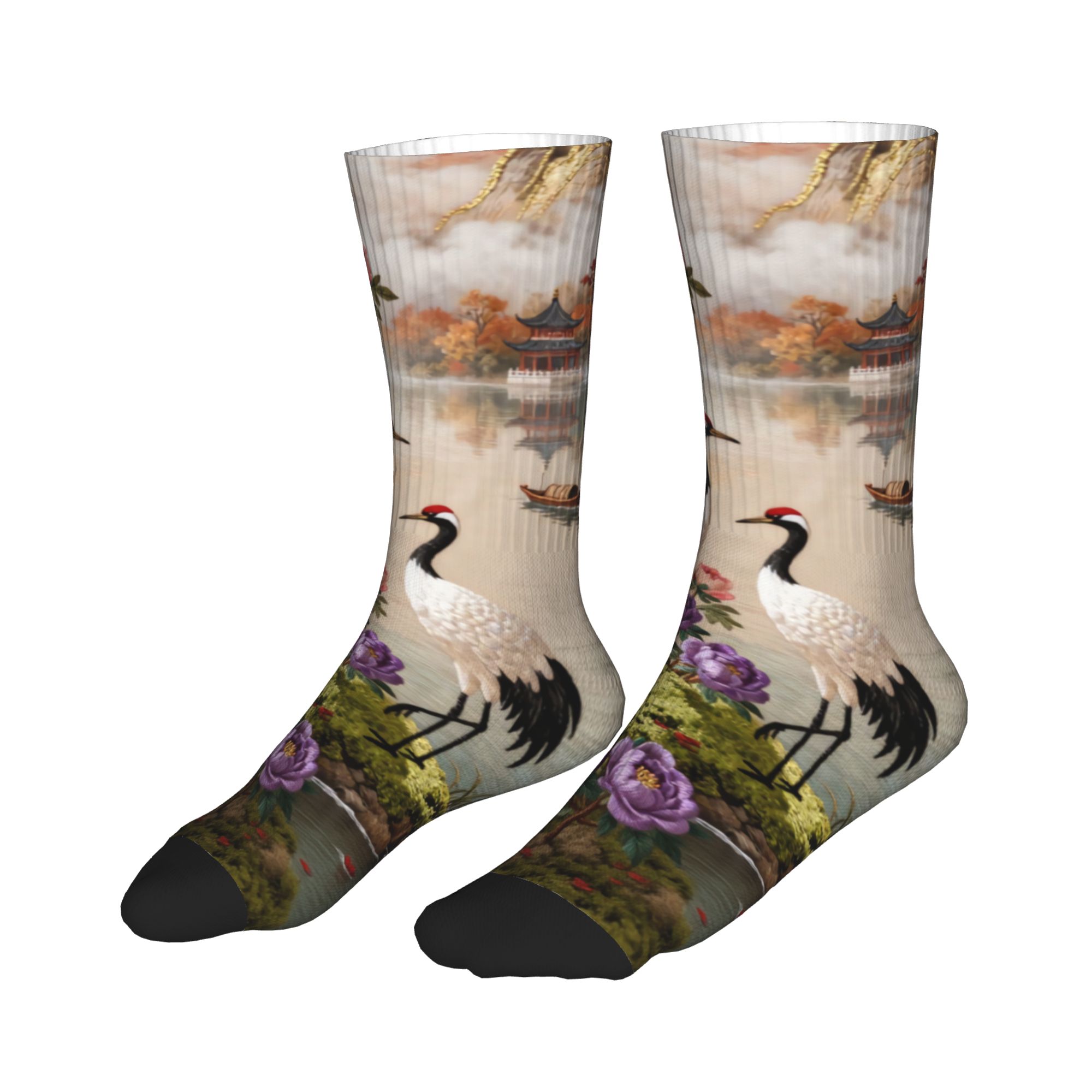 Calcetines divertidos con esta - Embroidery Print reseña y precio