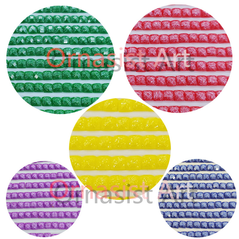 Cuadro de gran tamaño con mosa - Embroidery Flower reseña y precio