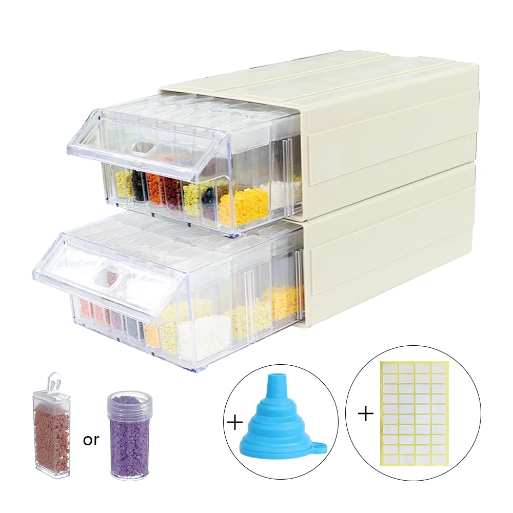 Caja de Almacenamiento de Plás - Embroidery Kit reseña y precio