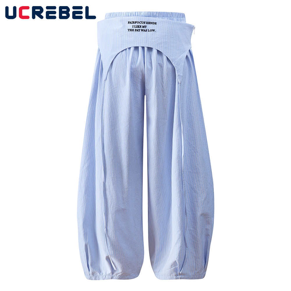 Pantalones de pierna ancha a r - Embroidery Jersey reseña y precio