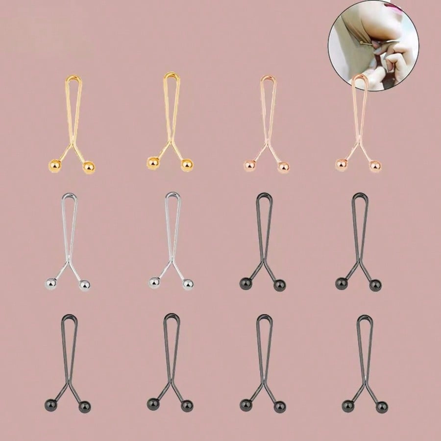 12 Piezas de Broches para Bufa - Embroidery Hijab reseña y precio
