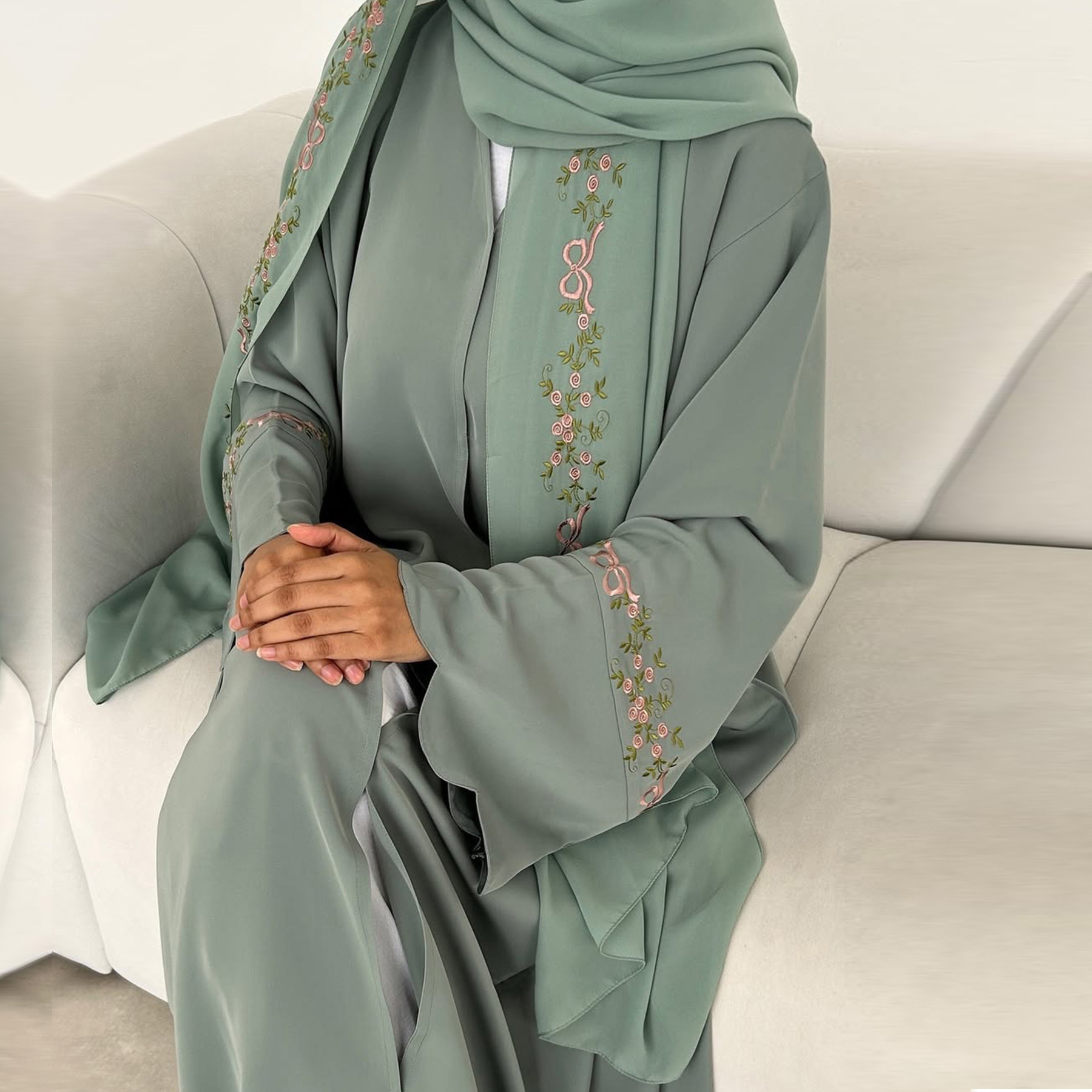 Fabricante de Abayas en Dubái, - Embroidery Hijab reseña y precio