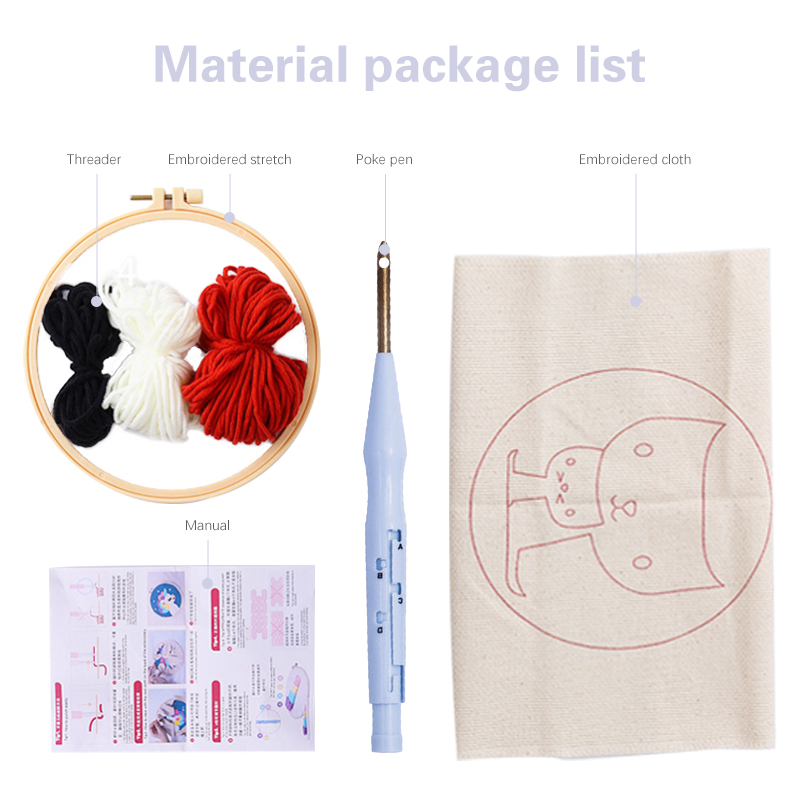 Divertidos Kits de Iniciación  - Punch Needle Handle reseña y precio