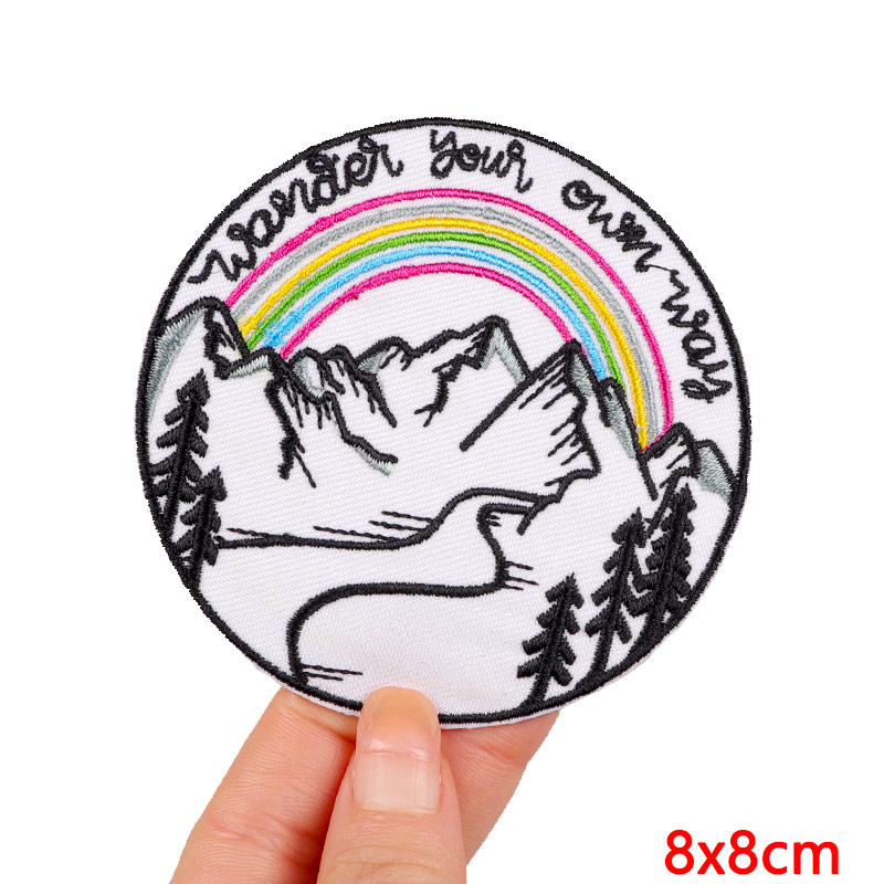 Parche para acampar/aventura,  - Embroidery Converse reseña y precio