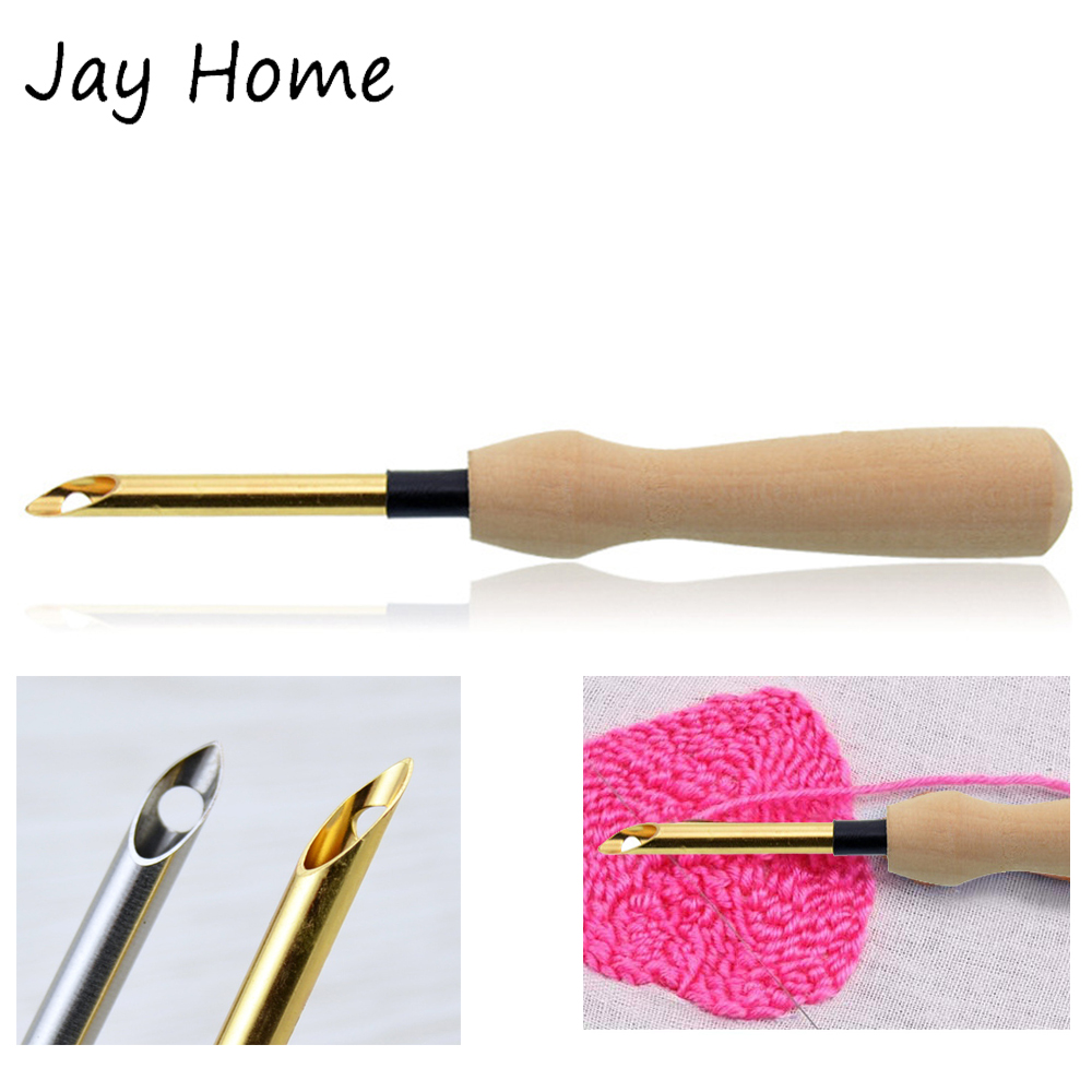 Aguja perforadora de costura b - Punch Needle Handle reseña y precio