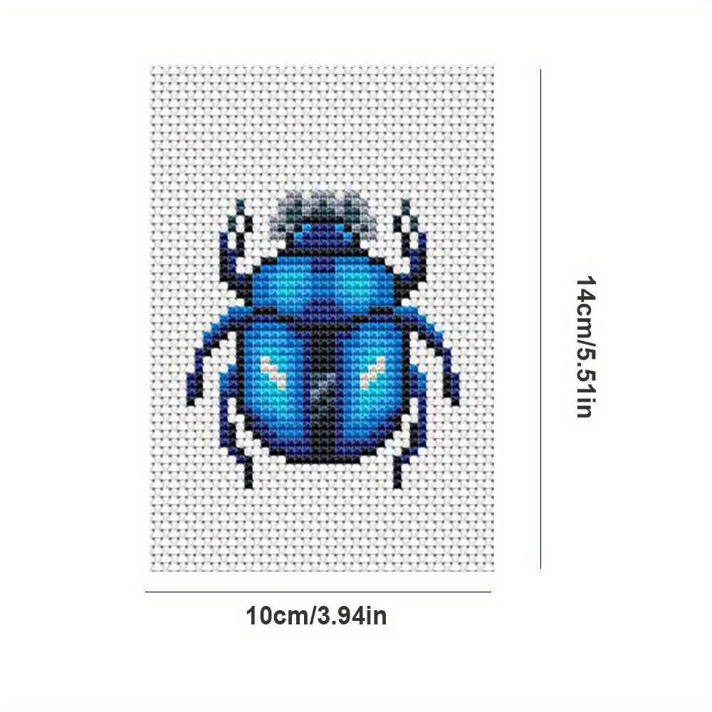 Kit de bordado de punto de cru - Embroidery X Pattern reseña y precio