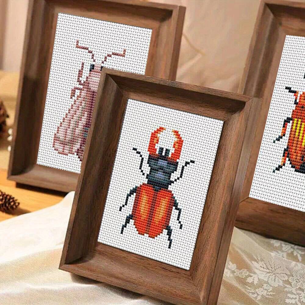 Kit de bordado de punto de cru - Embroidery X Pattern reseña y precio