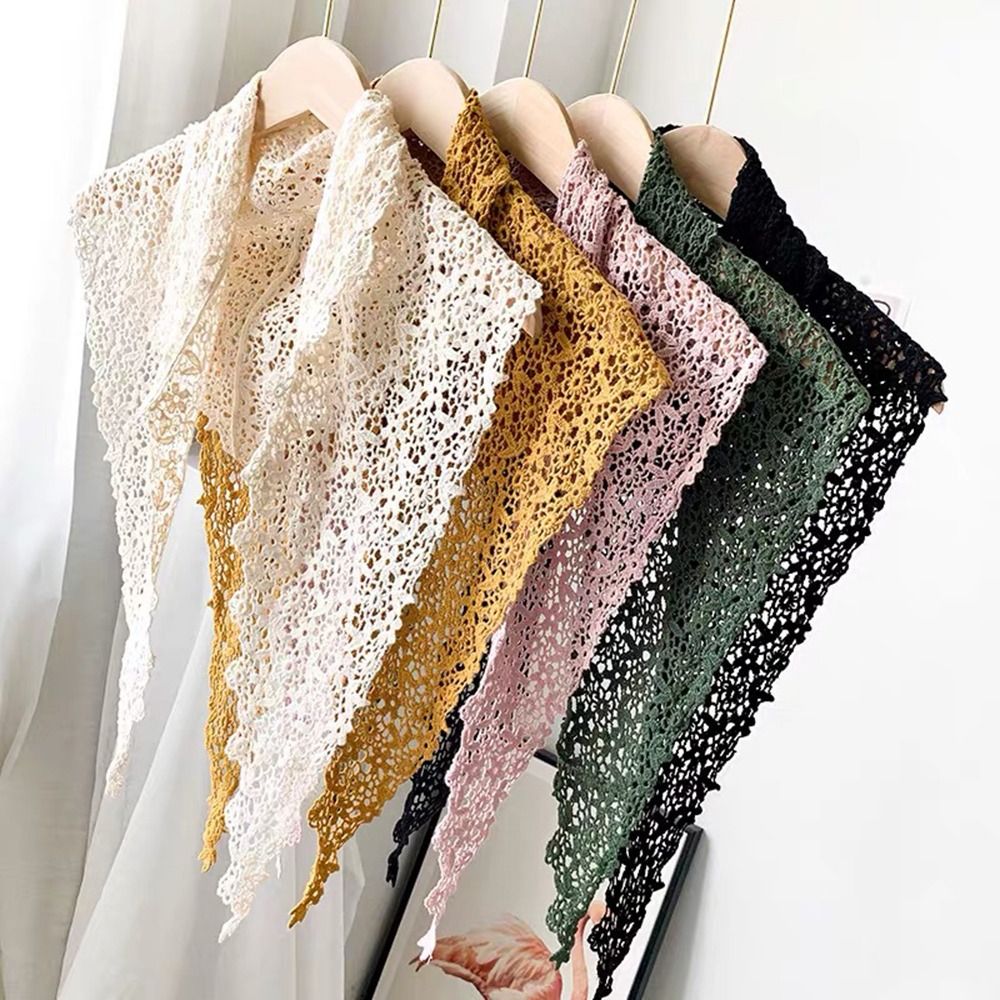 Chal de Encaje Floral Tejido a - Embroidery Shawl reseña y precio