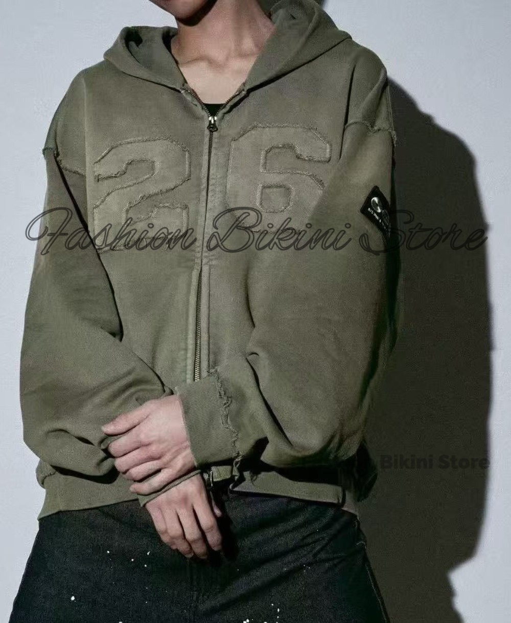 Nueva sudadera con capucha gri - Embroidery Cotton reseña y precio