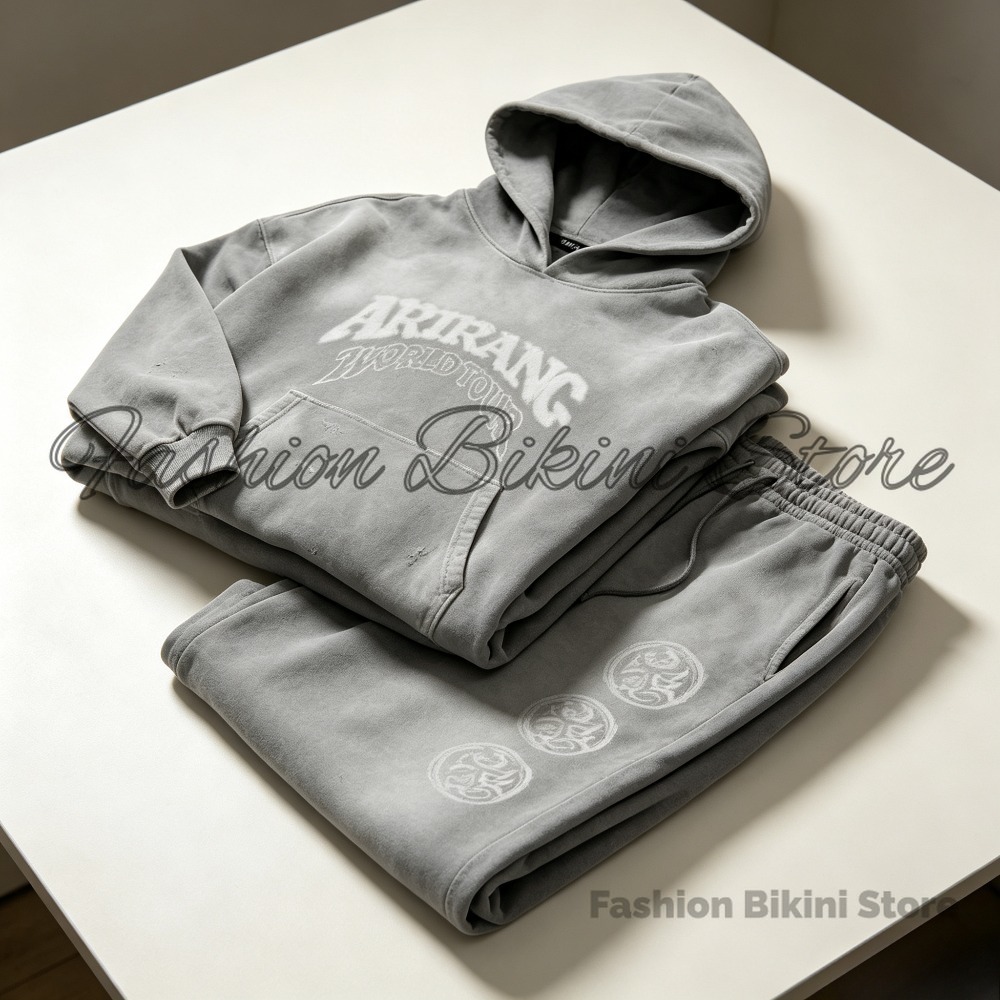Nueva sudadera con capucha gri - Embroidery Cotton reseña y precio