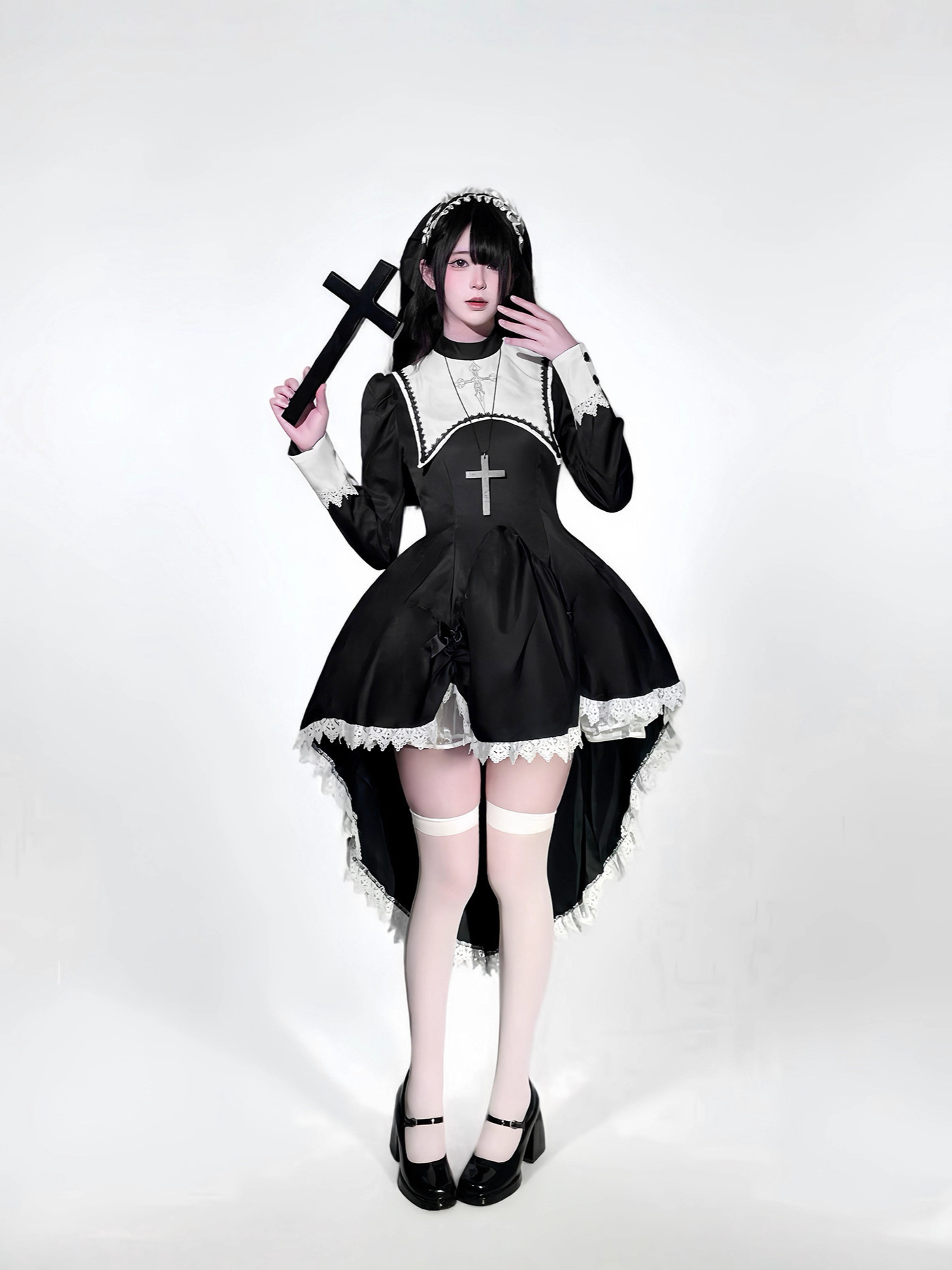 Disfraz de monja de Halloween  - Embroidery Kit reseña y precio