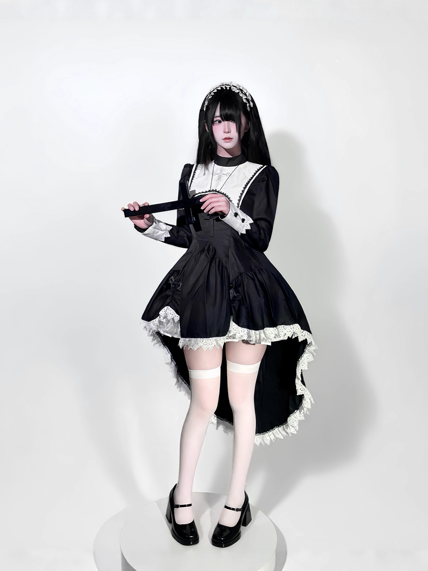 Disfraz de monja de Halloween  - Embroidery Kit reseña y precio