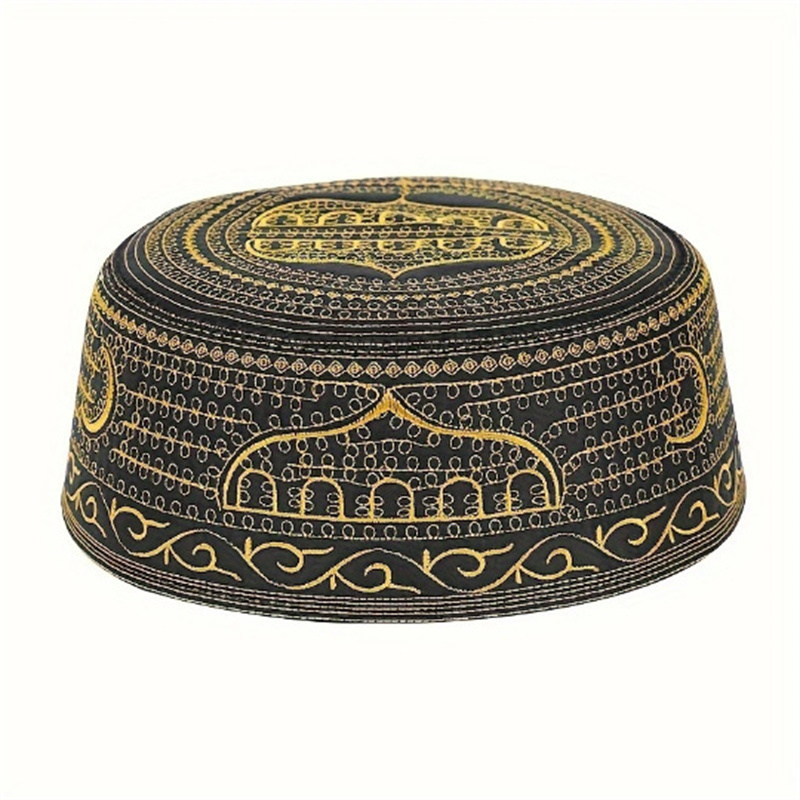 Gorro musulmán árabe bordado d - Embroidery Hijab reseña y precio