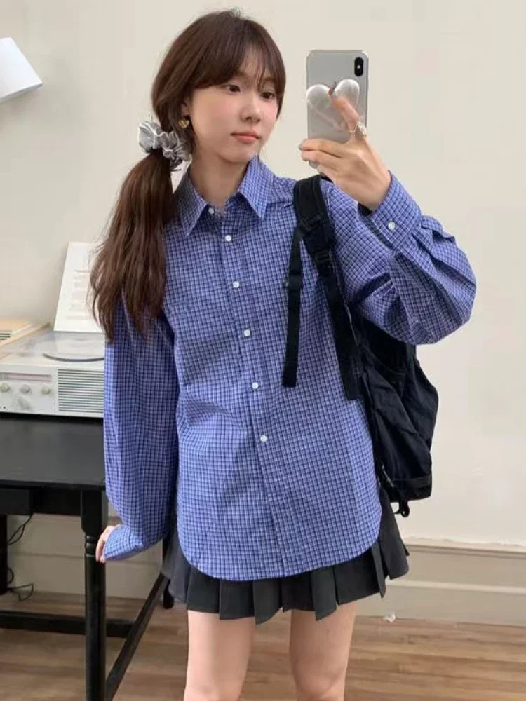Camisas a cuadros azules Vinta - Embroidery Jersey reseña y precio