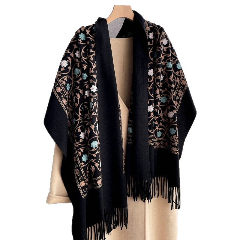 2025 nuevo bordado Bufanda de  - Embroidery Hijab reseña y precio