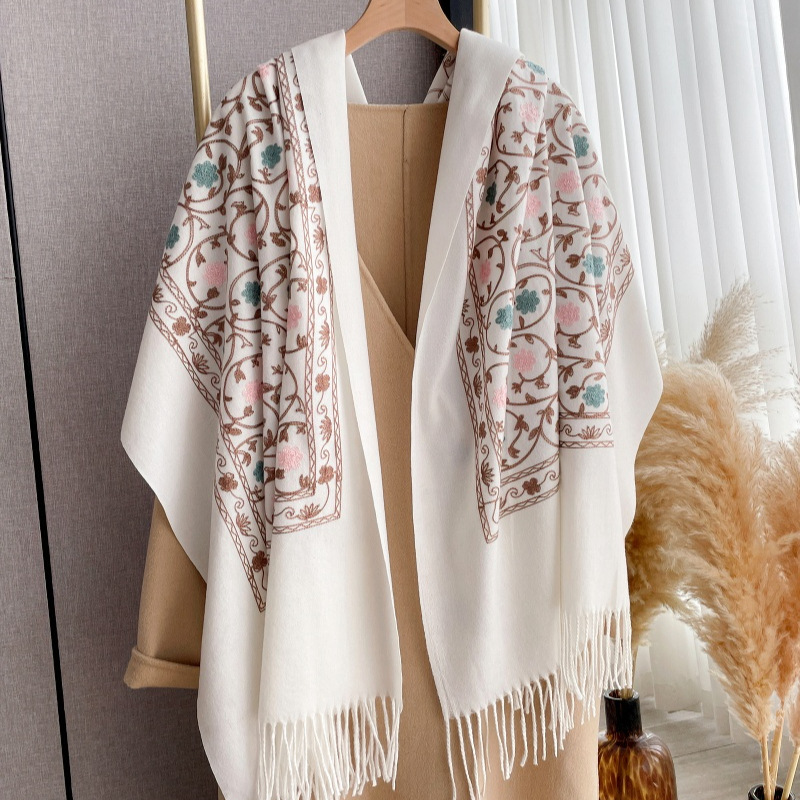 2025 nuevo bordado Bufanda de  - Embroidery Hijab reseña y precio