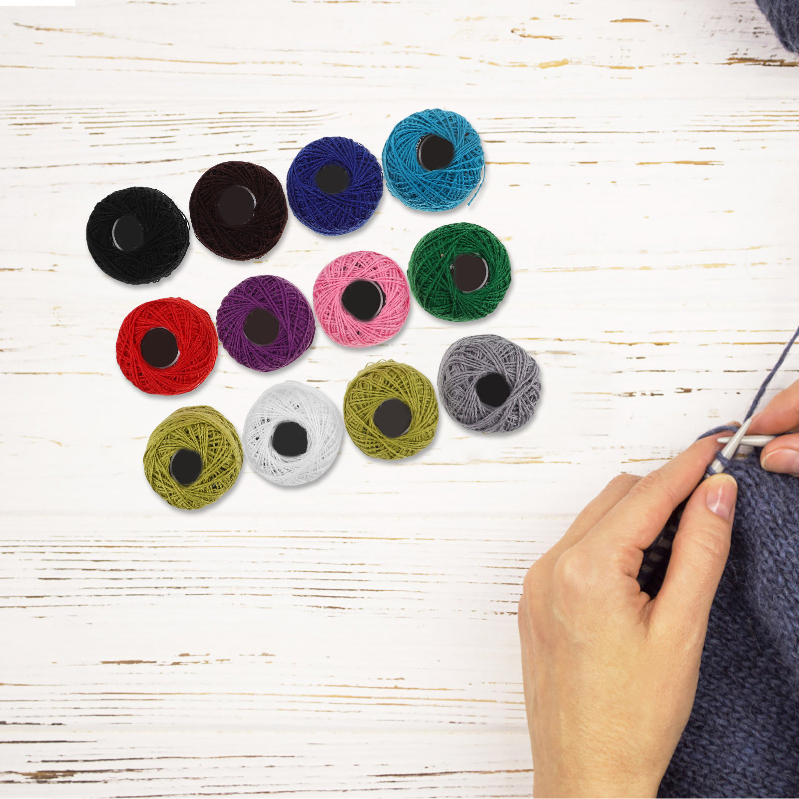 12 Piezas de Hilos de Bordar d - Embroidery Kit reseña y precio